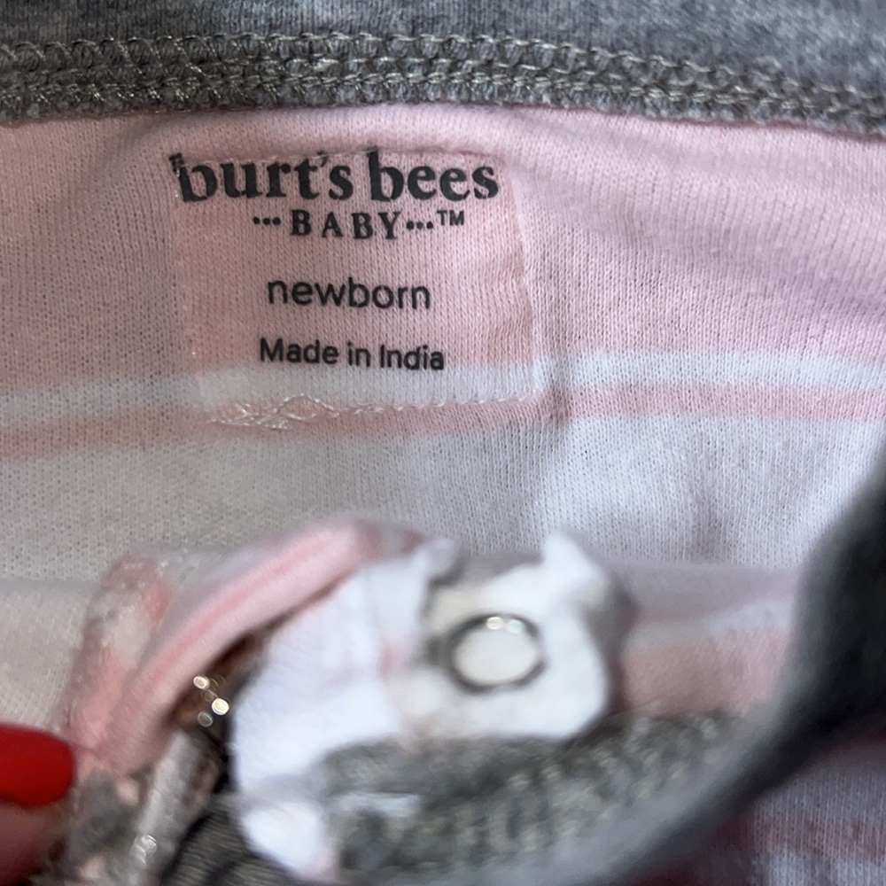 🩷RL/Burts/Roller Rabbit/Aden🩷 EUC Baby Girl 9 piece Onesie Set! 0-3m. - Picture 15 of 17